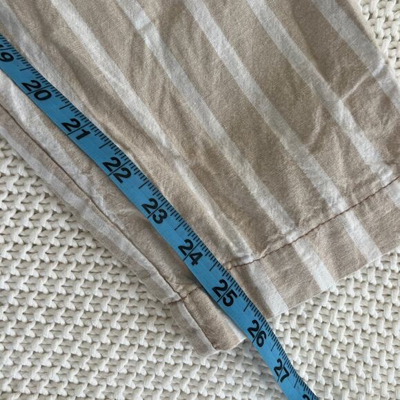 Abercrombie & Fitch Linen Blend High Waist Paper Bag Pants Women's Size Small - Picture 9 of 10